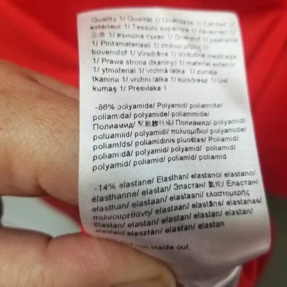 Escada Sport Darielle Bell Sleeve Tulip Rouge  Dress XS - Picture 8 of 13